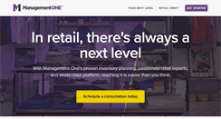 Desktop Screenshot of management-one.com